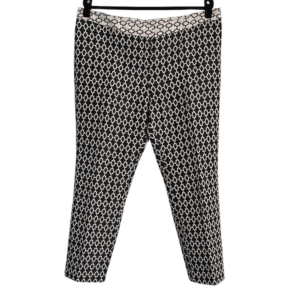 ☀️ Worthington Black and White Patterned Dress Pants